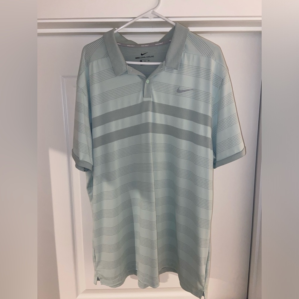 Nike Men's Striped Polo Shirt XXL